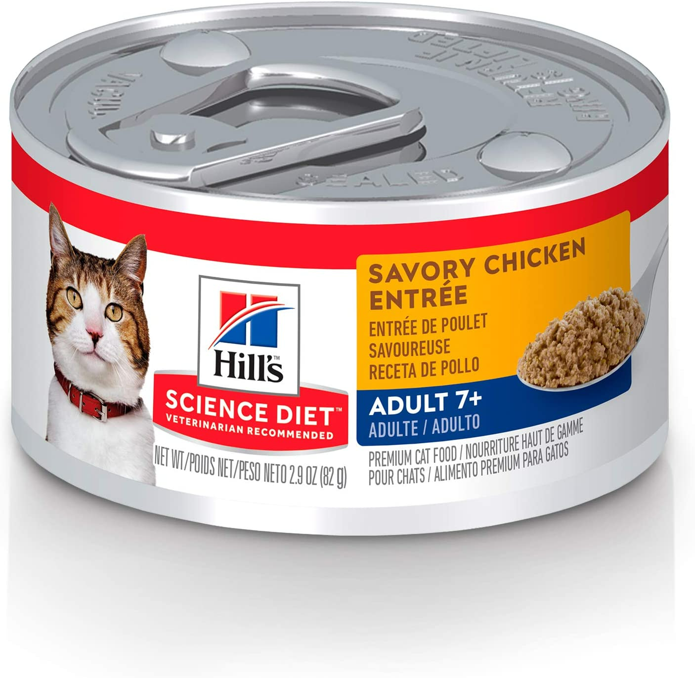 Lata Hills Adulto 7+ Original 156 Gr para Gato - Science Diet 12 Piezas Lata Hills Adulto 7+ Original 156 Gr para Gato - Science Diet 12 Piezas